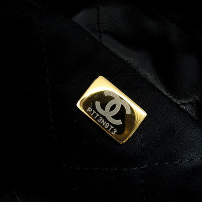 Chanel 22 Mini Shoulder Bag As3980 B19059 94305 Shiny Calf Women's Shawl