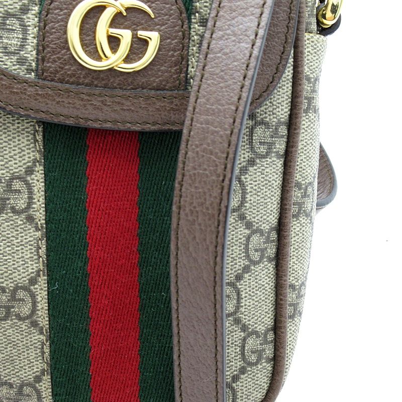 Gucci Ophidia GG Mini Shoulder Bag 598912 GG Supreme Women's Shoulder Bag Beige