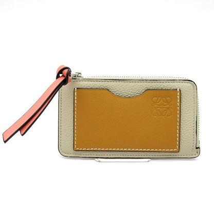 Loewe Coin Card Holder C660z40x07 Soft Grain Calf Women's Light Oats Honey