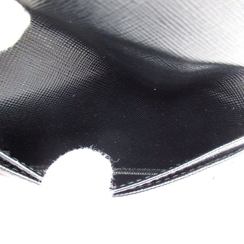 Prada Card Case 1m1362 Saffiano Women Black (Nero)