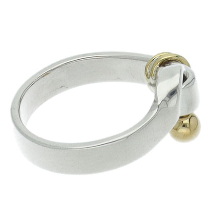 Tiffany & Co Hook & Eye Ring (#12) Sv925 18k Yellow Gold Ladies