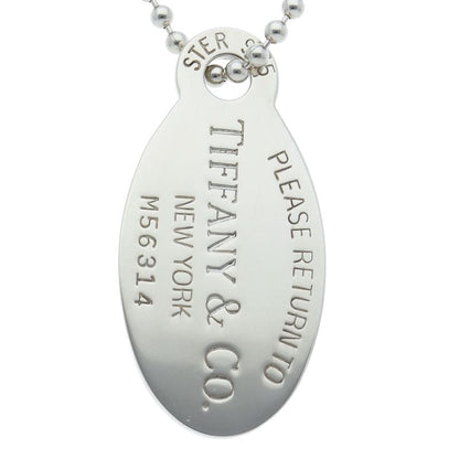 Tiffany & Co Return to Oval Necklace Sv925 Ladies