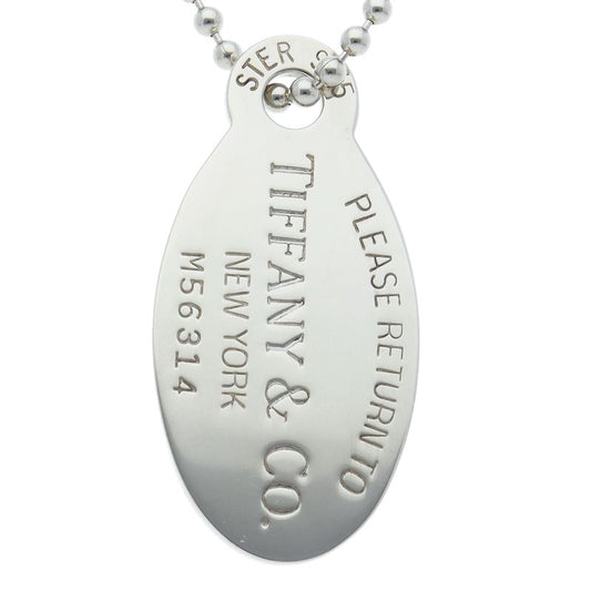 Tiffany & Co Return to Oval Necklace Sv925 Ladies