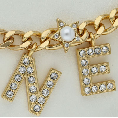 Chanel 2024 Cruise Roller Skate Choker Brass Ladies