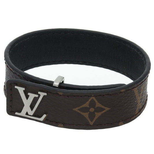 Louis Vuitton Bracelet LV Slim M6455 Brass Leather Women