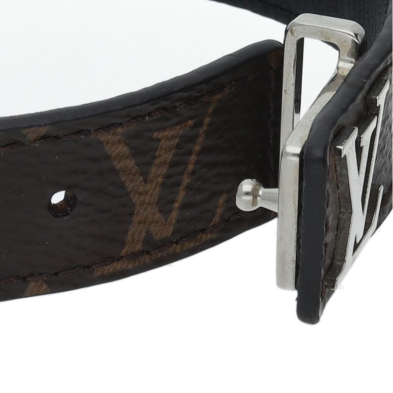 Louis Vuitton Bracelet LV Slim M6455 Brass Leather Women