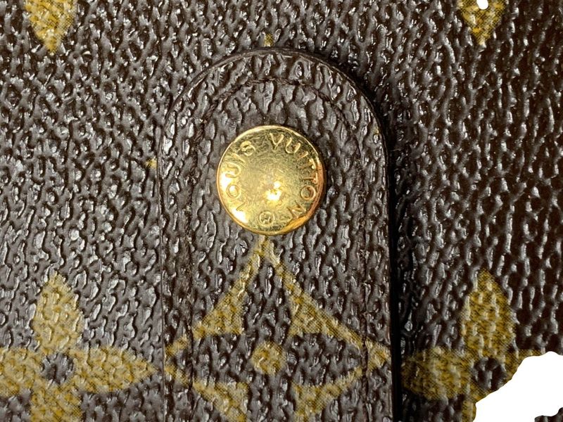 3562 Louis Vuitton Compact Zip Bifold Wallet Monogram Brown