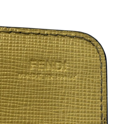 Fendi Wallet Cles Jons 8m0365 Purple Chain Wallet Leather