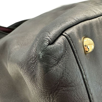 Loewe Bag Women's Brand Karie GM Handbag Leather Black Fashionable Clingy