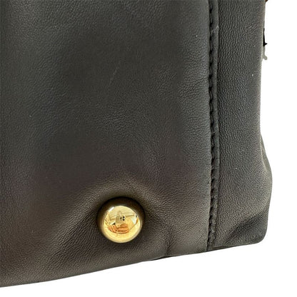 Loewe Bag Women's Brand Karie GM Handbag Leather Black Fashionable Clingy