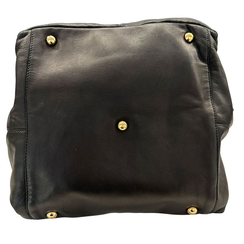 Loewe Bag Women's Brand Karie GM Handbag Leather Black Fashionable Clingy