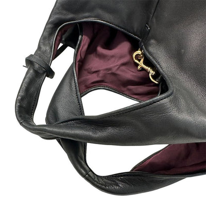 Loewe Bag Women's Brand Karie GM Handbag Leather Black Fashionable Clingy