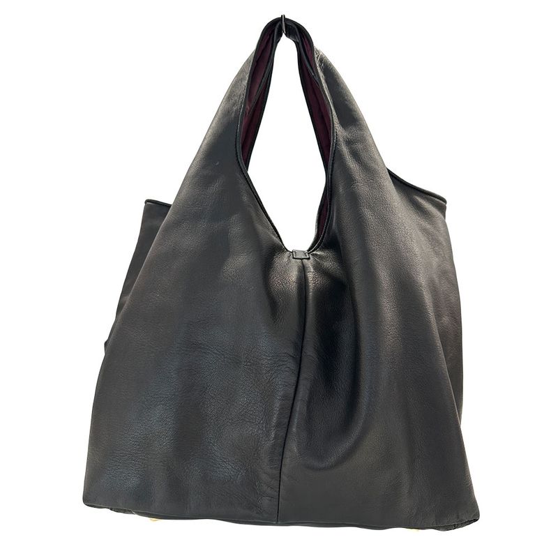 Loewe Bag Women's Brand Karie GM Handbag Leather Black Fashionable Clingy