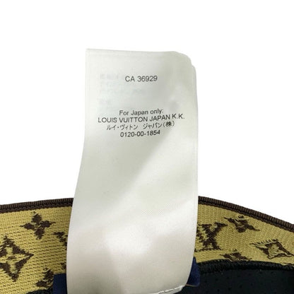 Louis Vuitton Bottoms Nylon Black Brown Leggings With Elastic Belt Monogram