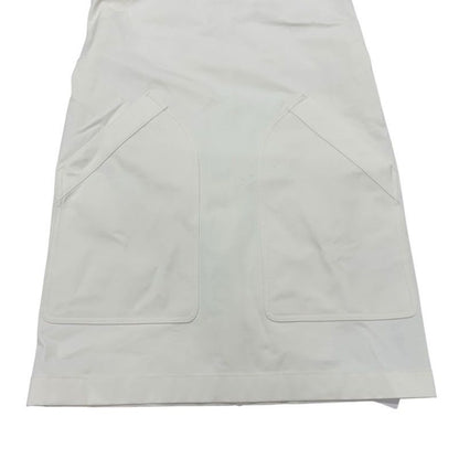 Hermes Dress Cotton White Shirt With Zipper Belt