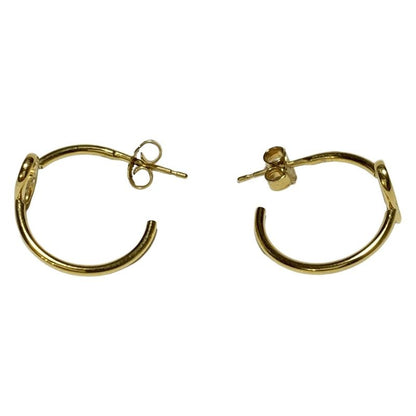 Celine Earrings - Gold Mayon Triomphe Hoops