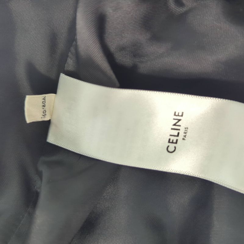Celine Shirt Jacket Triomphe Tops 2y33g748q.38aw 160 80a Black S