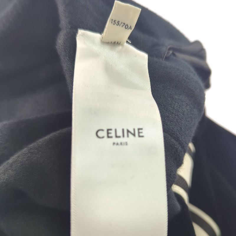 Celine Velvet Track Pants Jersey Pants 2z722748q.38aw 155 70a Black S