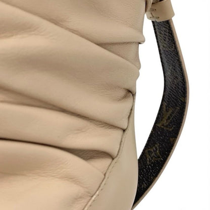 Louis Vuitton Olympia Line Monogram Boots Short Shoes Leather Beige Brown