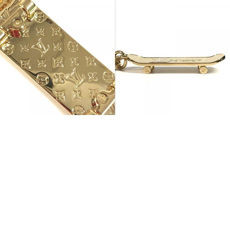Louis Vuitton Key Holder Key Holder LV Skateboard M02187 Metal Gold