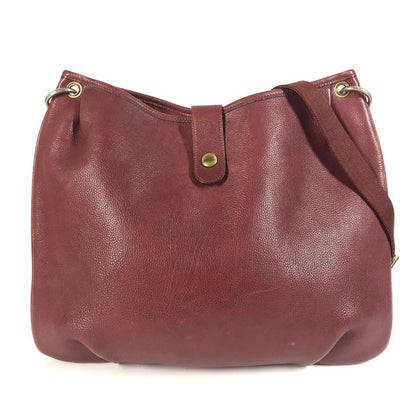 Hermes Shoulder Bag Rodeo Leather Red