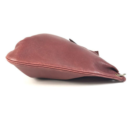 Hermes Shoulder Bag Rodeo Leather Red