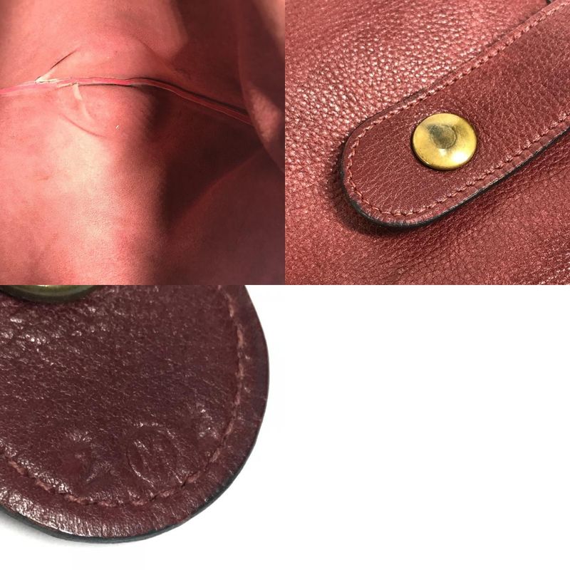 Hermes Shoulder Bag Rodeo Leather Red