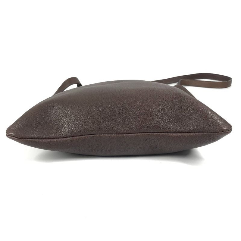 Hermes Shoulder Bag Okaw Leather Brown