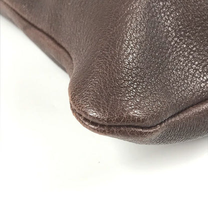 Hermes Shoulder Bag Okaw Leather Brown