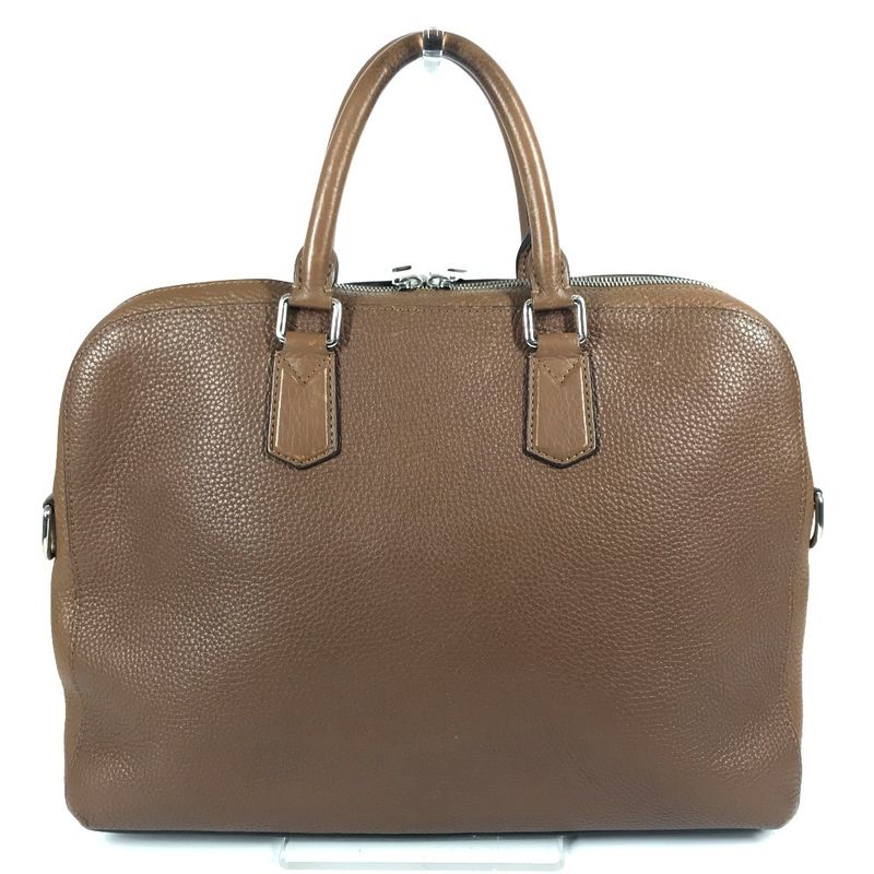 Louis Vuitton Handbag Briefcase PM M53489 Taurillon Leather Brown