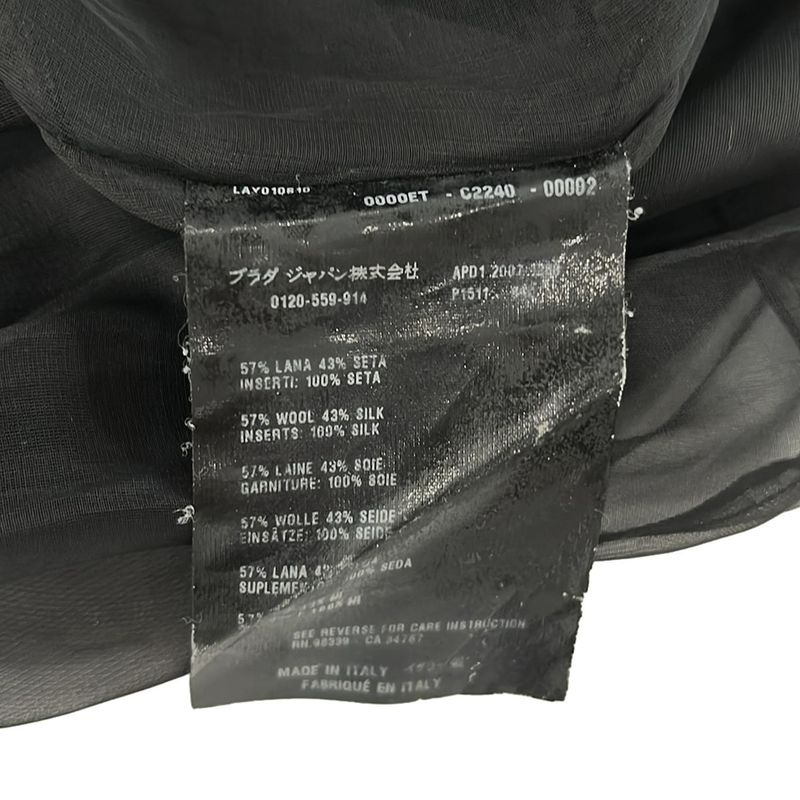 Prada Skirt Size 40 M Women - Black Knee Length