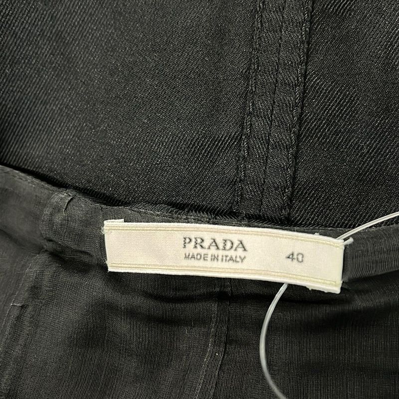 Prada Skirt Size 40 M Women - Black Knee Length