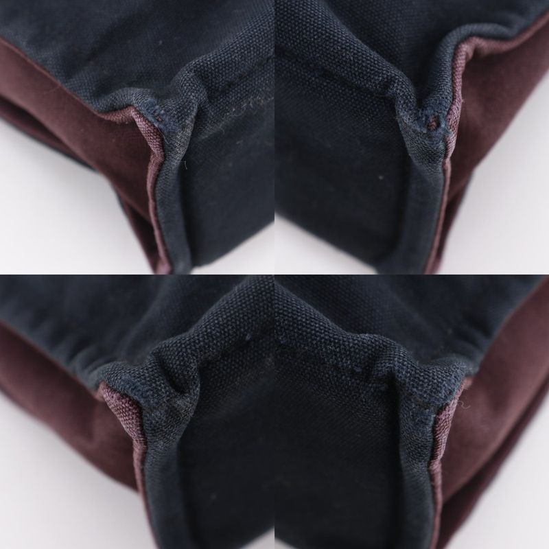 Hermes Fourre Tout PM Cotton Black Red Unisex Handbag