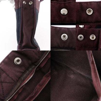 Hermes Fourre Tout PM Cotton Black Red Unisex Handbag