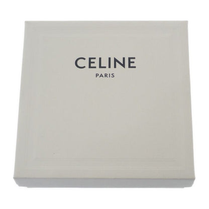 Celine Maillon Triomphe Code Beach Bracelet Metal Black Gold Women's Strap