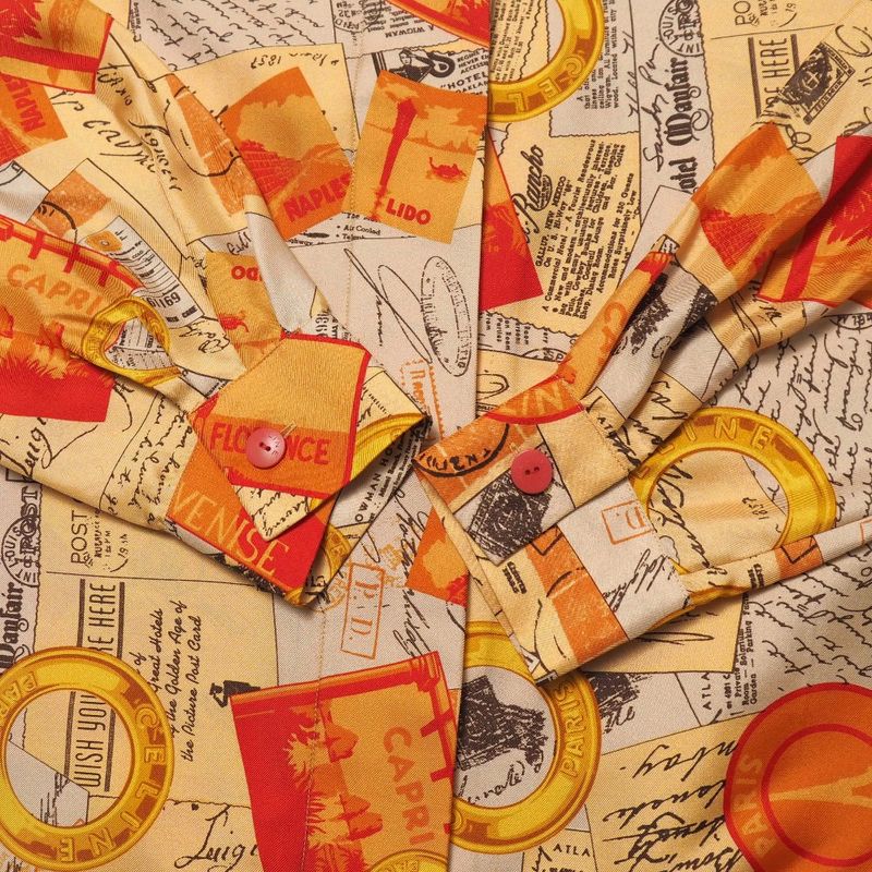 Celine Vintage Blouse Size 42 Old Celine Long Sleeve Shirt Made in France