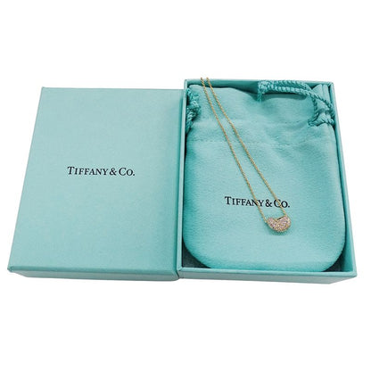 Tiffany & Co Tiffany & Co Necklace Ladies Brand 750yg Diamond Elsa Peretti Bean
