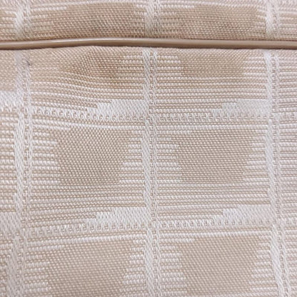 Chanel New Travel Line Handbag Ivory and White Mattogo Old Hardware Leather