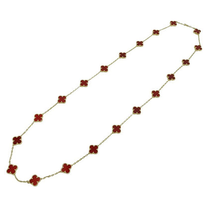 Van Cleef & Arpels Van Cleef & Arpels Necklace Vintage Alhambra 20 Motif Ladies
