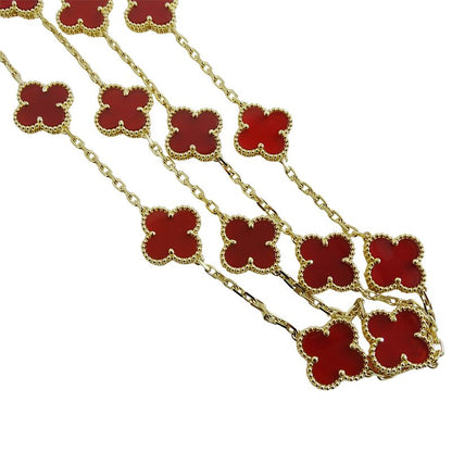 Van Cleef & Arpels Van Cleef & Arpels Necklace Vintage Alhambra 20 Motif Ladies