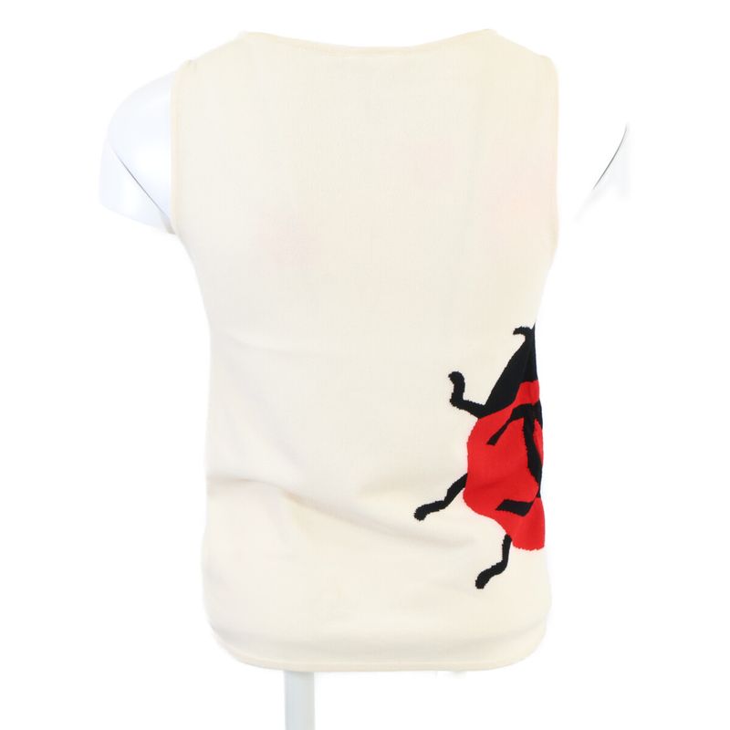 Chanel 01p P23230v01545 Ladybug Coco Mark Sleeveless 42