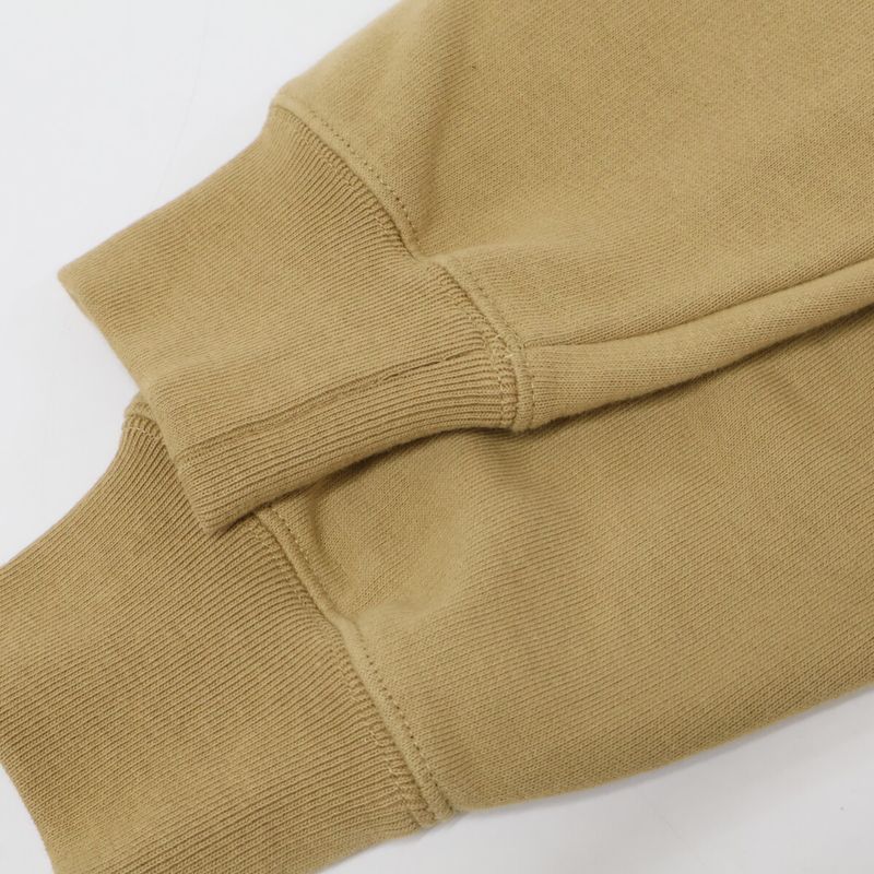 Gucci 24aw 784413 Xjgkr Beige Front Logo Cotton Jersey Sweatshirt S