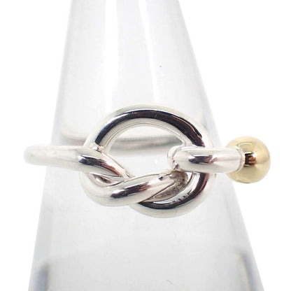Tiffany & Co 925 750 Love Knot Ring #11.5 J98-3