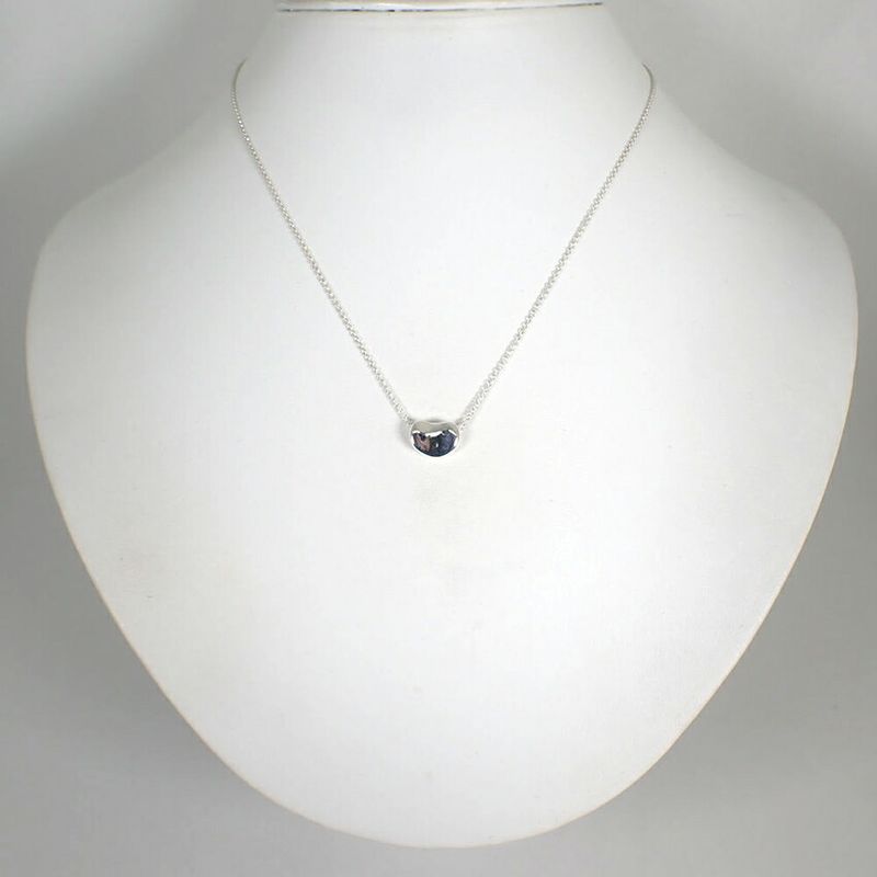 Tiffany & Co 925 Bean Pendant Necklace J98-4