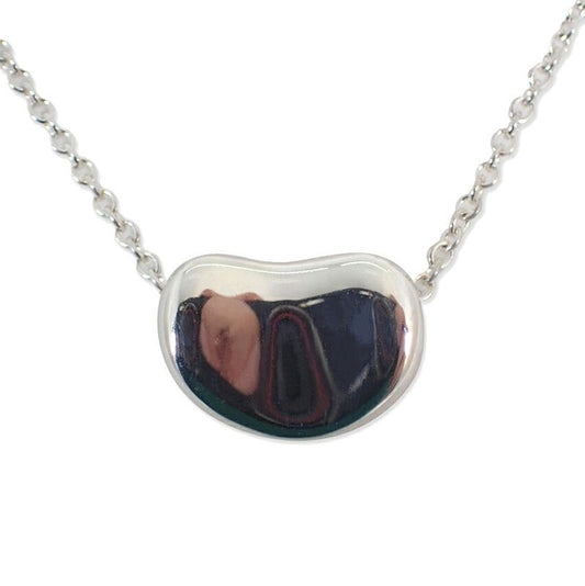 Tiffany & Co 925 Bean Pendant Necklace J98-4