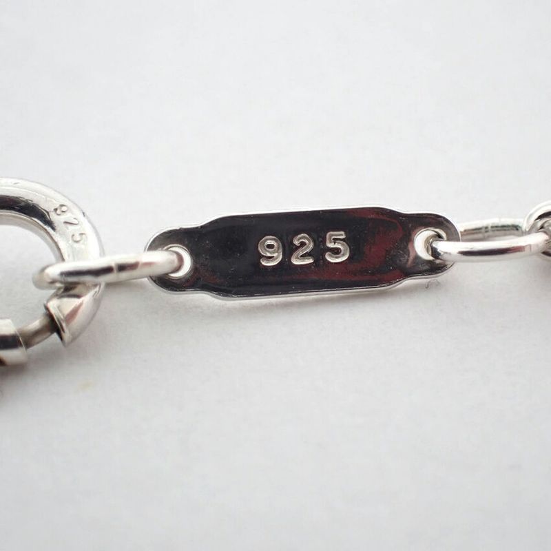 Tiffany & Co 925 Infinity Double Chain Necklace J98-5