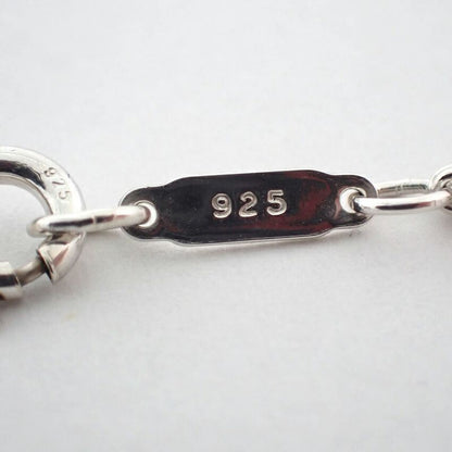 Tiffany & Co 925 Infinity Double Chain Necklace J98-5