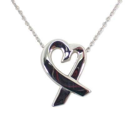 Tiffany & Co 925 Loving Heart Pendant Necklace J98-7