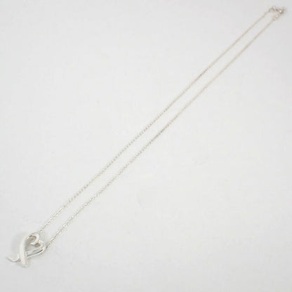 Tiffany & Co 925 Loving Heart Pendant Necklace J98-7