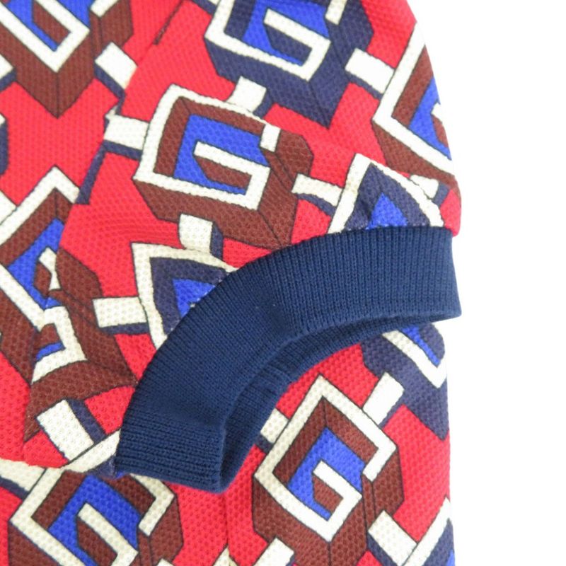 Gucci Geometric G Pet T-Shirt Pet Clothing Dog Wear Pet T Shirt 695744 Cotton